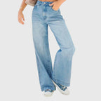High Rise Baggy Wide Leg Jeans